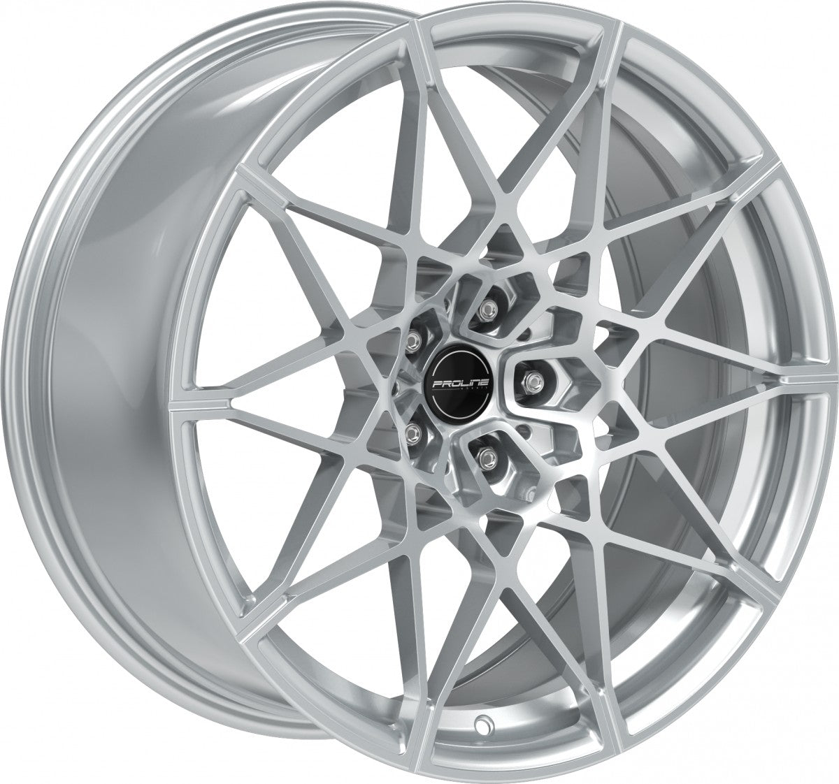 Proline PFM forged vanadium silver Alufelge 9.5x20 Zoll ET22 LK 5x112 ML66.5