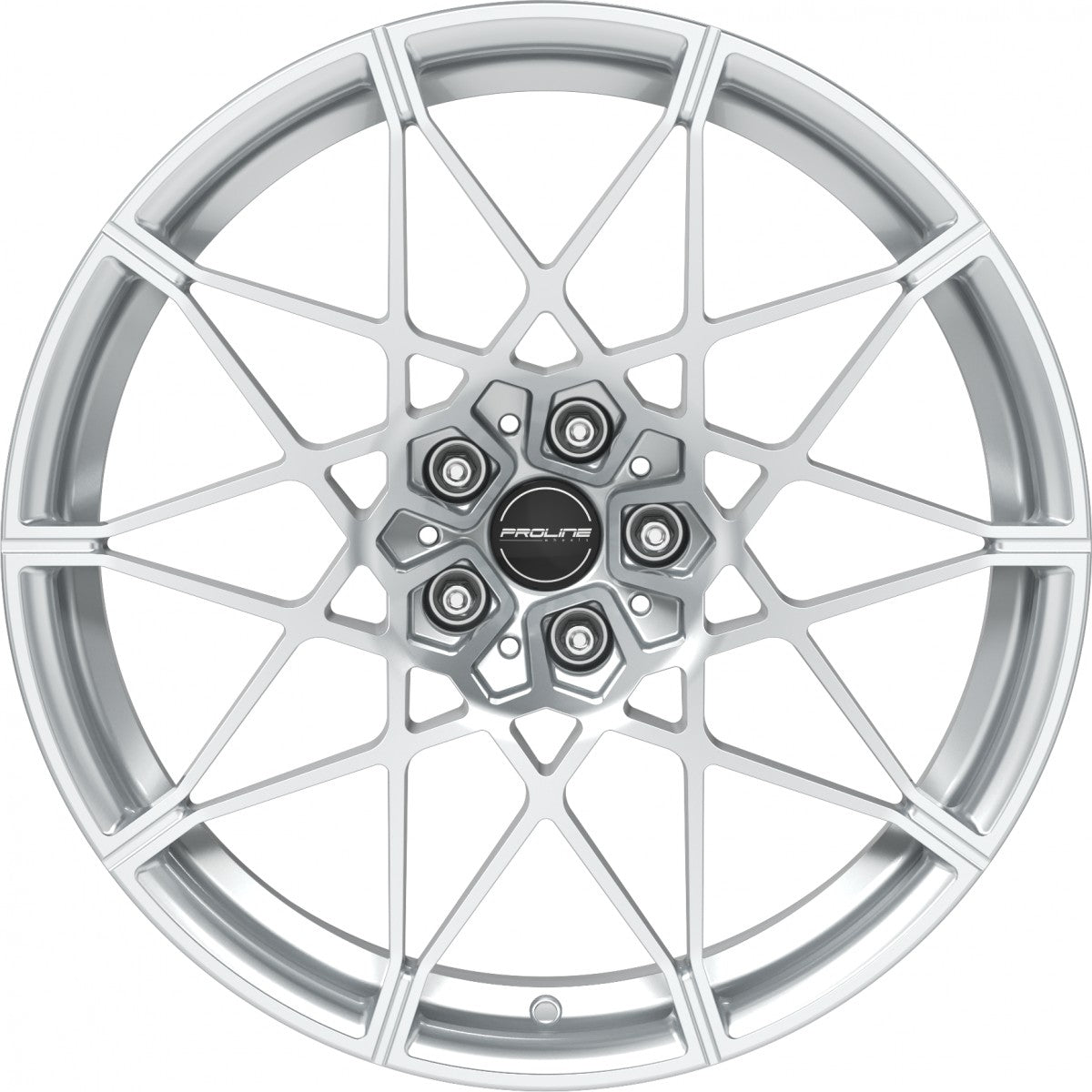 Proline PFM forged vanadium silver Alufelge 9.5x20 Zoll ET22 LK 5x112 ML66.5 – Bild 2