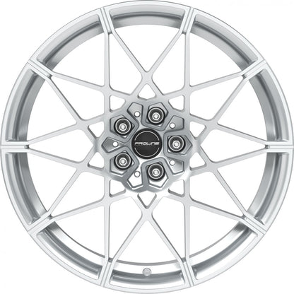 Proline PFM forged vanadium silver Alufelge 9.5x20 Zoll ET22 LK 5x112 ML66.5 – Bild 2