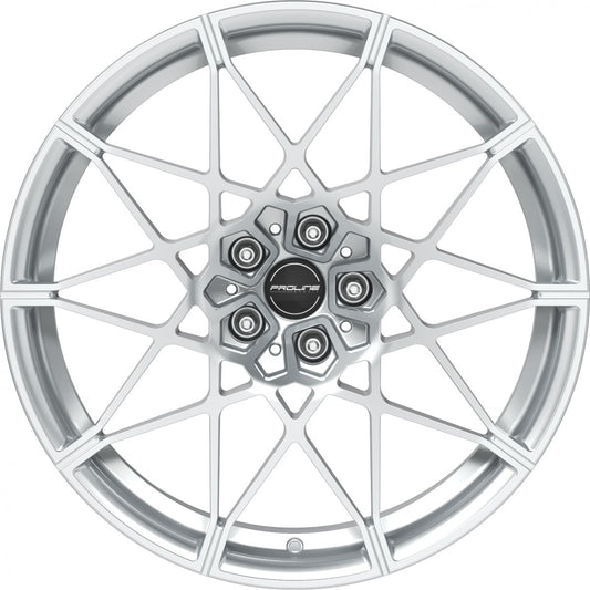 Proline PFM forged vanadium silver Alufelge 9.5x20 Zoll ET22 LK 5x112 ML66.5 – Bild 2