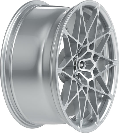 Proline PFM forged vanadium silver Alufelge 9.5x20 Zoll ET28 LK 5x112 ML66.5 – Bild 4