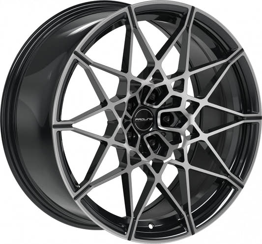 Proline PFM forged black polished Alufelge 10.5x20 Zoll ET28 LK 5x112 ML66.5