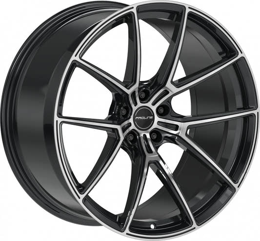 Proline PFR forged black polished Alufelge 10.5x21 Zoll ET19 LK 5x112 ML66.5