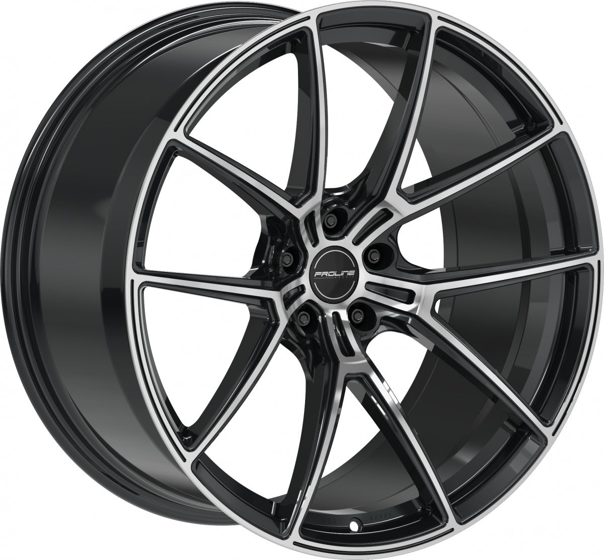 Proline PFR forged black polished Alufelge 10.5x21 Zoll ET19 LK 5x112 ML66.5
