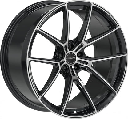 Proline PFR forged black polished Alufelge 10.5x21 Zoll ET19 LK 5x112 ML66.5