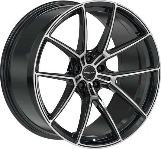 Proline PFR forged black polished Alufelge 10.5x21 Zoll ET19 LK 5x112 ML66.5
