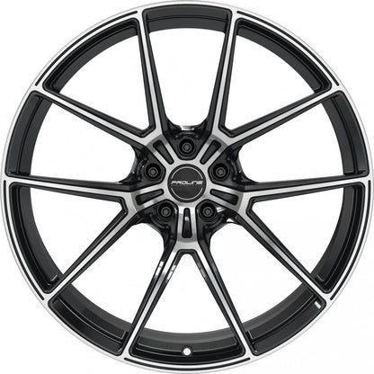 Proline PFR forged black polished Alufelge 10.5x21 Zoll ET19 LK 5x112 ML66.5 – Bild 2