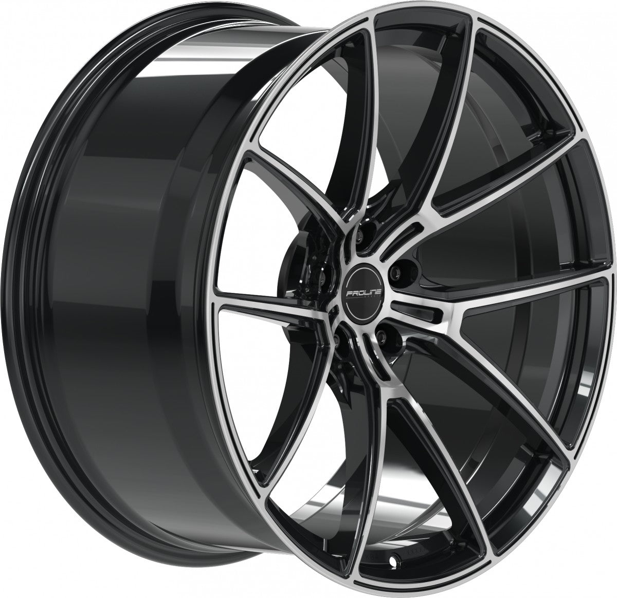 Proline PFR forged black polished Alufelge 10.5x21 Zoll ET19 LK 5x112 ML66.5 – Bild 3