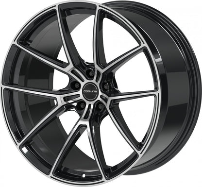 Proline PFR forged black polished Alufelge 10.5x21 Zoll ET19 LK 5x112 ML66.5 – Bild 5