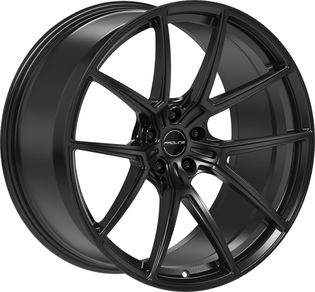 Proline PFR forged black matt Alufelge 10.5x21 Zoll ET19 LK 5x112 ML66.5