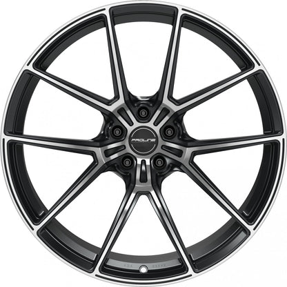 Proline PFR forged black matt polished Alufelge 10.5x21 Zoll ET19 LK 5x112 ML66.5 – Bild 2