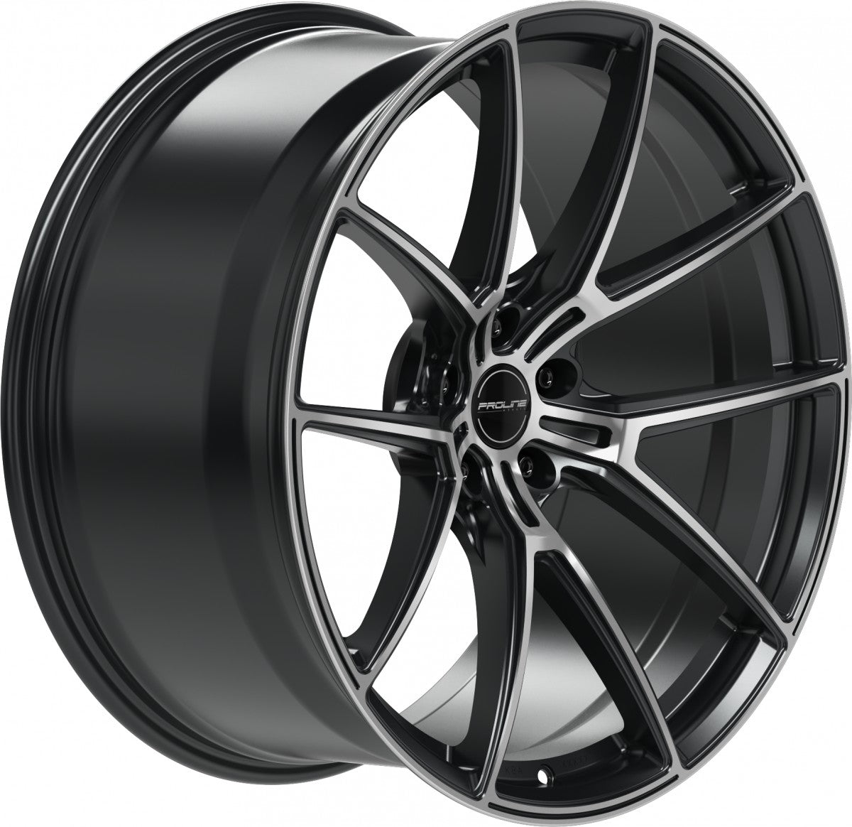 Proline PFR forged black matt polished Alufelge 10.5x21 Zoll ET19 LK 5x112 ML66.5 – Bild 3