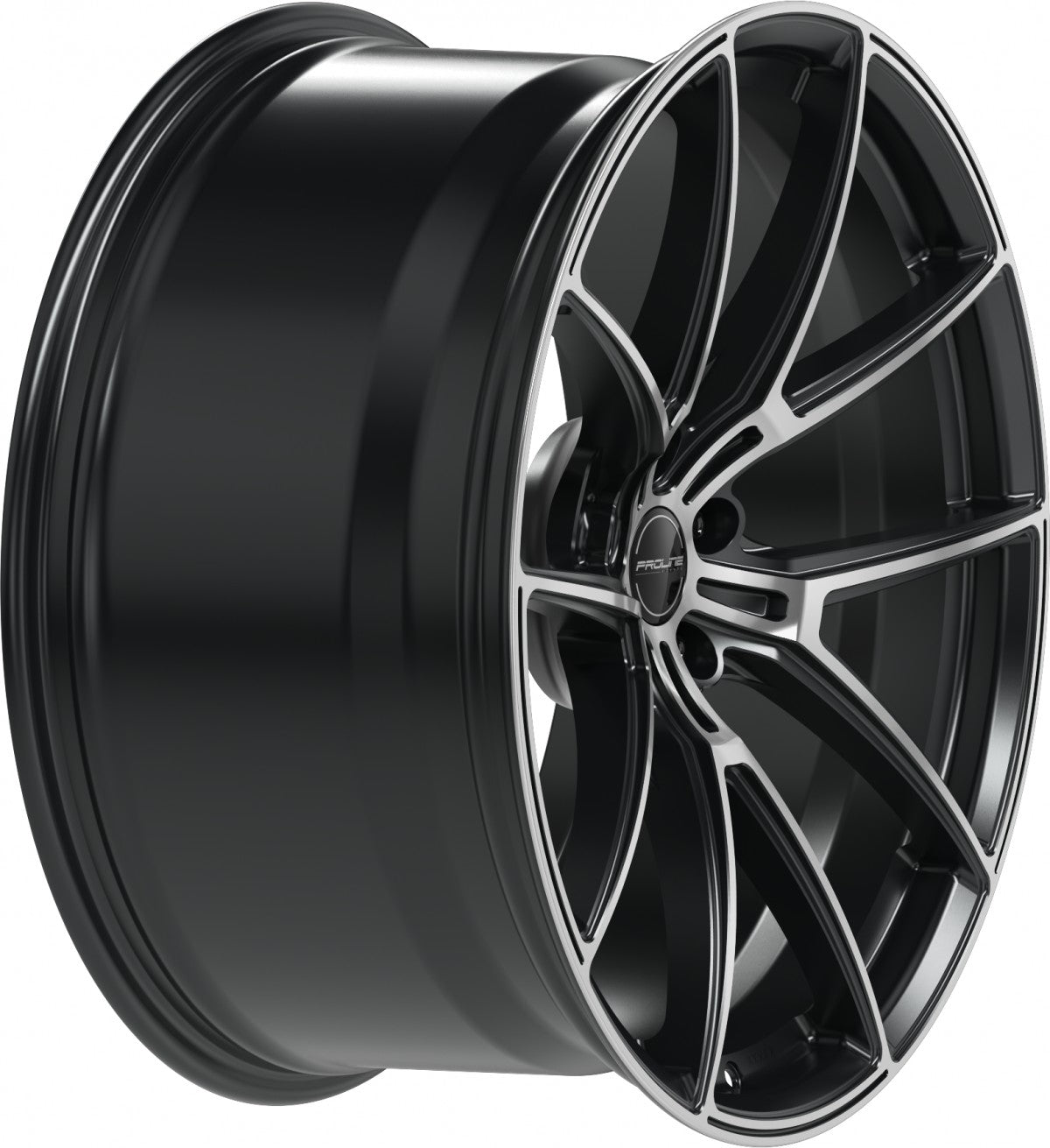 Proline PFR forged black matt polished Alufelge 10.5x21 Zoll ET19 LK 5x112 ML66.5 – Bild 4
