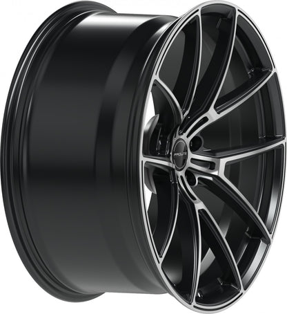 Proline PFR forged black matt polished Alufelge 10.5x21 Zoll ET19 LK 5x112 ML66.5 – Bild 4