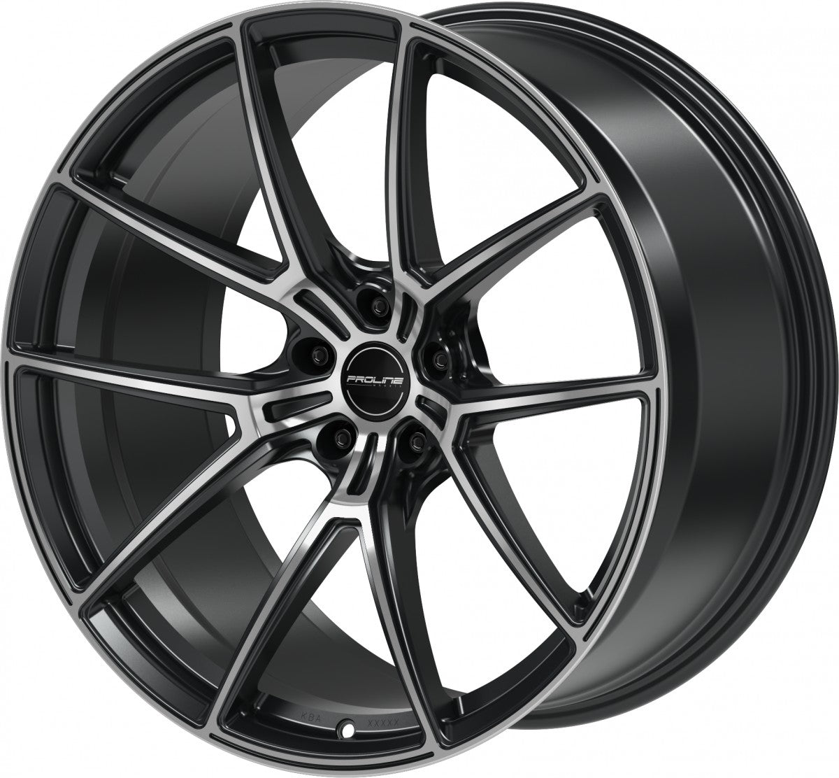 Proline PFR forged black matt polished Alufelge 10.5x21 Zoll ET19 LK 5x112 ML66.5 – Bild 5