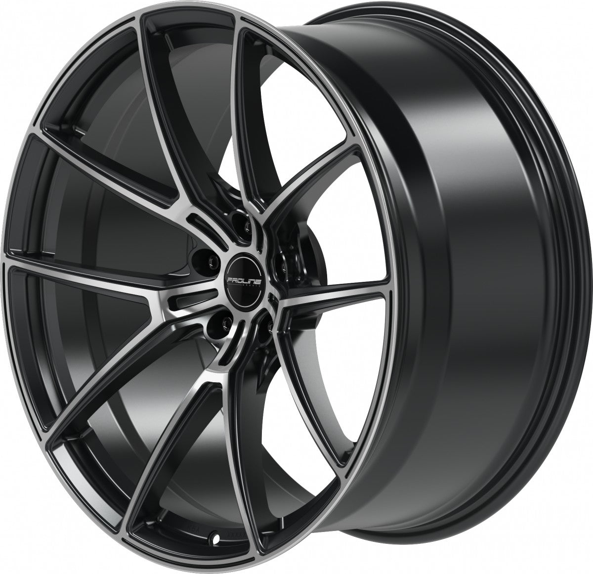Proline PFR forged black matt polished Alufelge 10.5x21 Zoll ET19 LK 5x112 ML66.5 – Bild 6