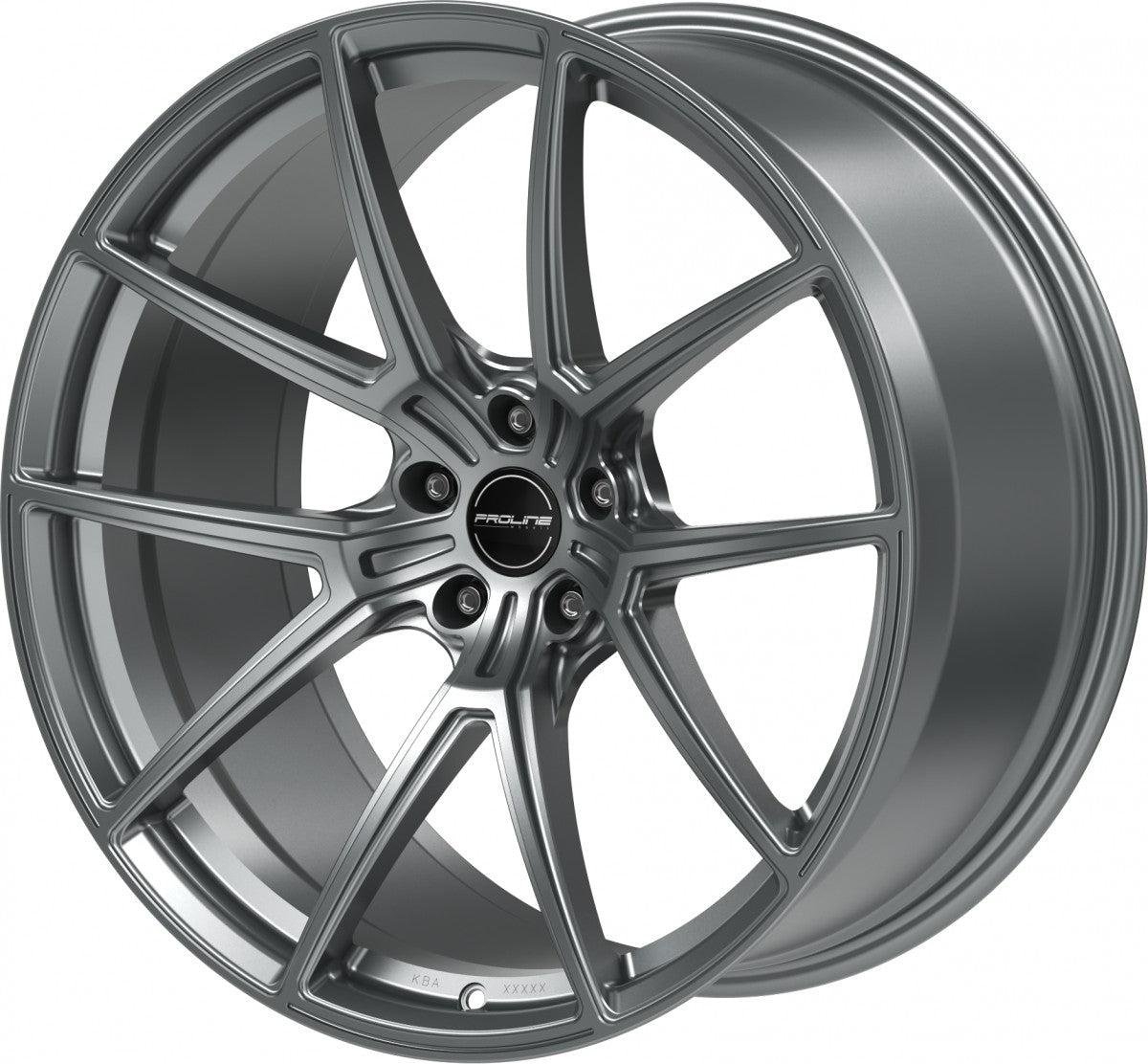 Proline PFR forged matt grey Alufelge 10.5x21 Zoll ET19 LK 5x112 ML66.5 – Bild 5
