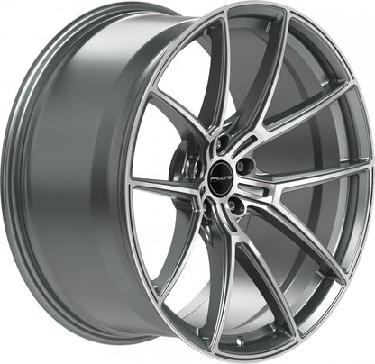 Proline PFR forged matt grey polished Alufelge 10.5x21 Zoll ET19 LK 5x112 ML66.5 – Bild 3