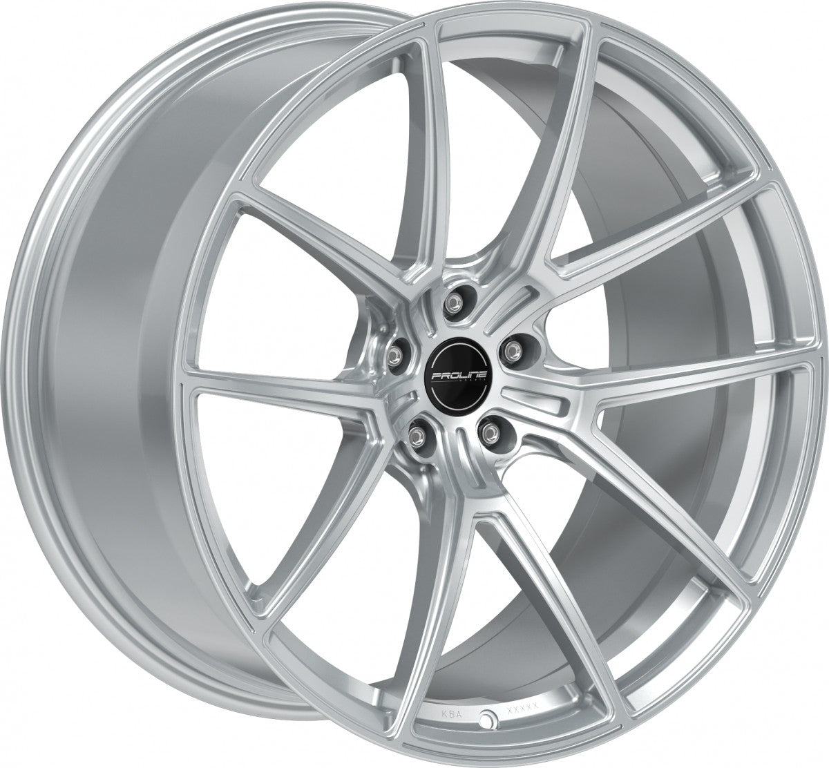 Proline PFR forged vanadium silver Alufelge 10.5x21 Zoll ET19 LK 5x112 ML66.5