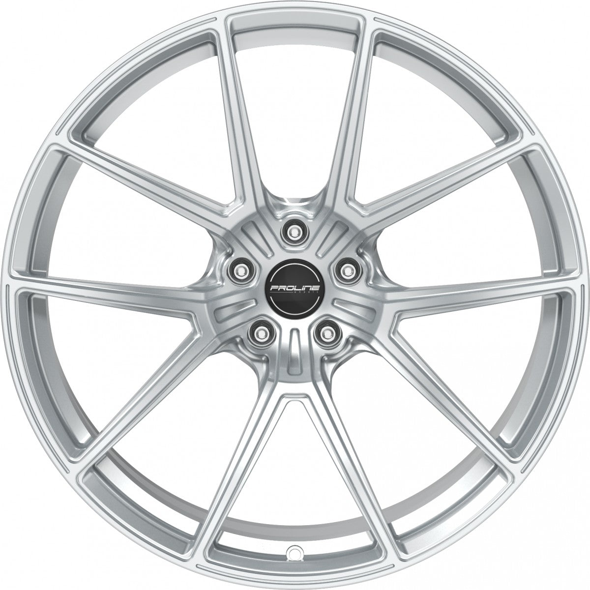 Proline PFR forged vanadium silver Alufelge 10.5x21 Zoll ET19 LK 5x112 ML66.5 – Bild 2