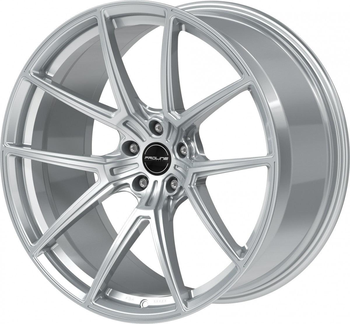 Proline PFR forged vanadium silver Alufelge 10.5x21 Zoll ET19 LK 5x112 ML66.5 – Bild 5