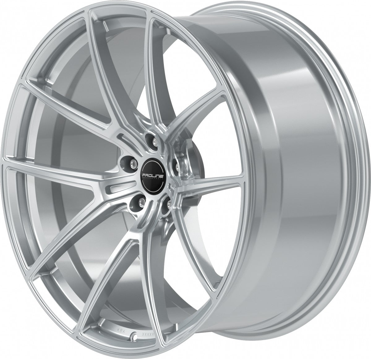 Proline PFR forged vanadium silver Alufelge 10.5x21 Zoll ET19 LK 5x112 ML66.5 – Bild 6