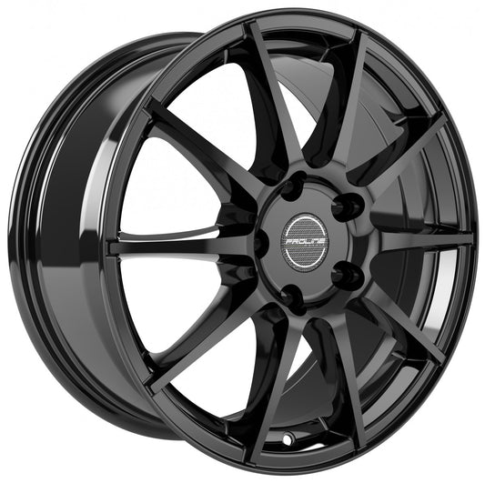Proline UX100 black glossy Alufelge 8.5x19 Zoll ET35 LK 5x114.3 ML74.1