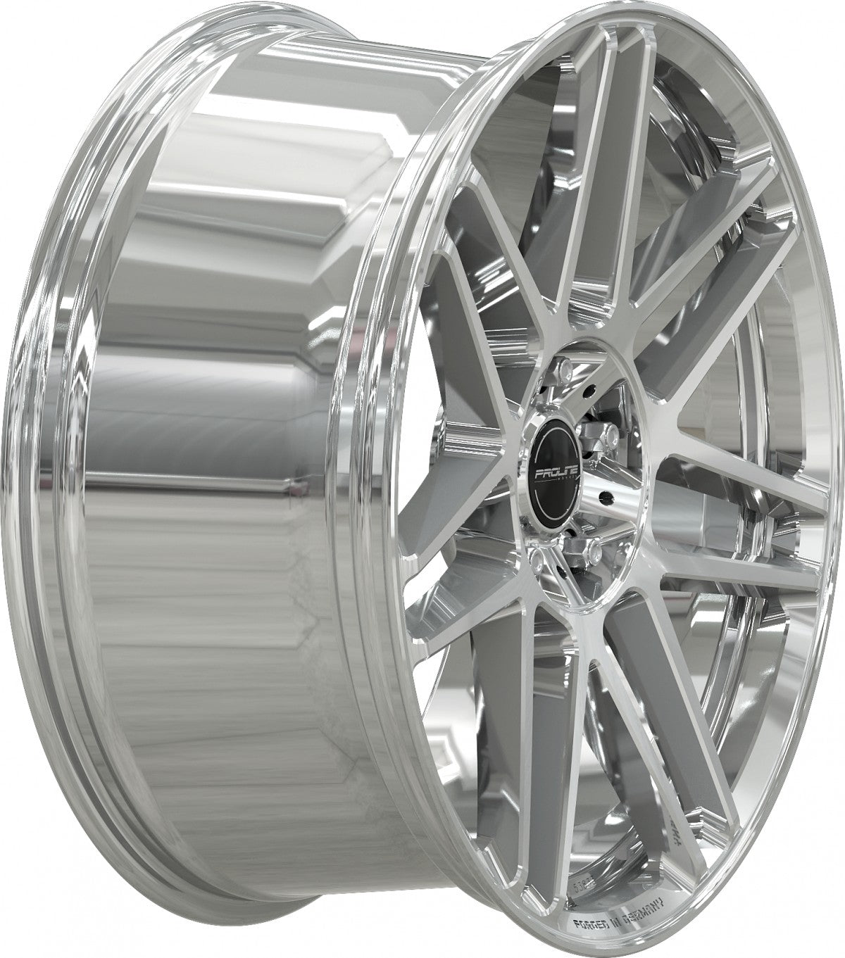 Proline PFG forged full polished Alufelge 10x22 Zoll ET21 LK 5x130 ML84 – Bild 4