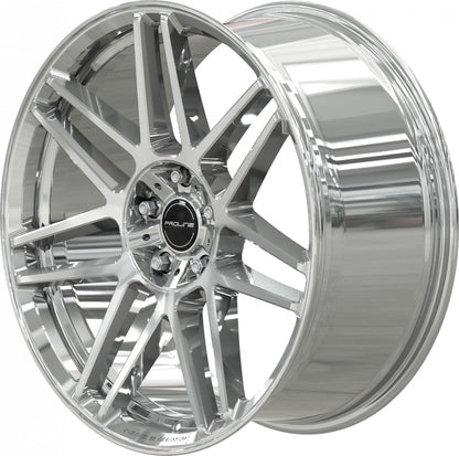 Proline PFG forged full polished Alufelge 10x22 Zoll ET21 LK 5x130 ML84 – Bild 6