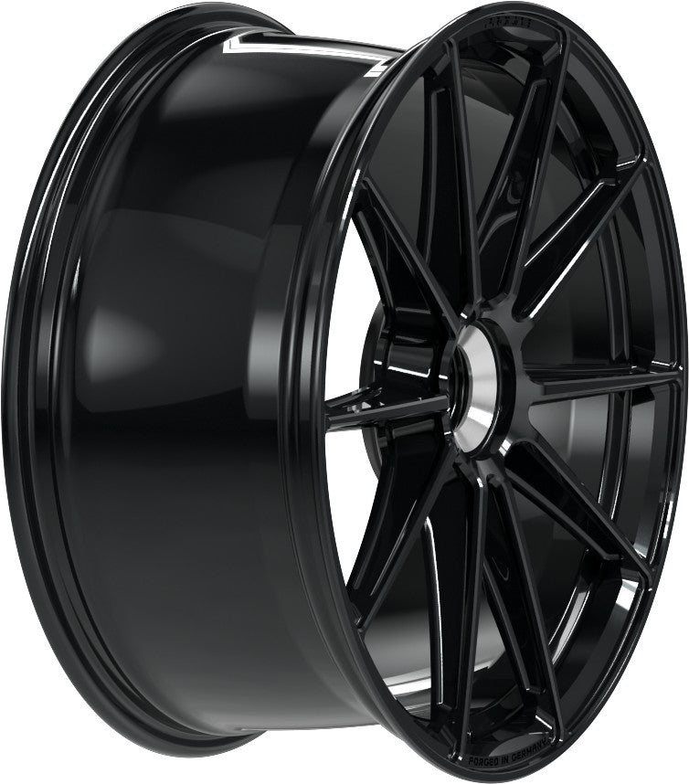 Proline PFZ forged black glossy Alufelge 9.5x20 Zoll ET46 LK 1x1 ML84 – Bild 4