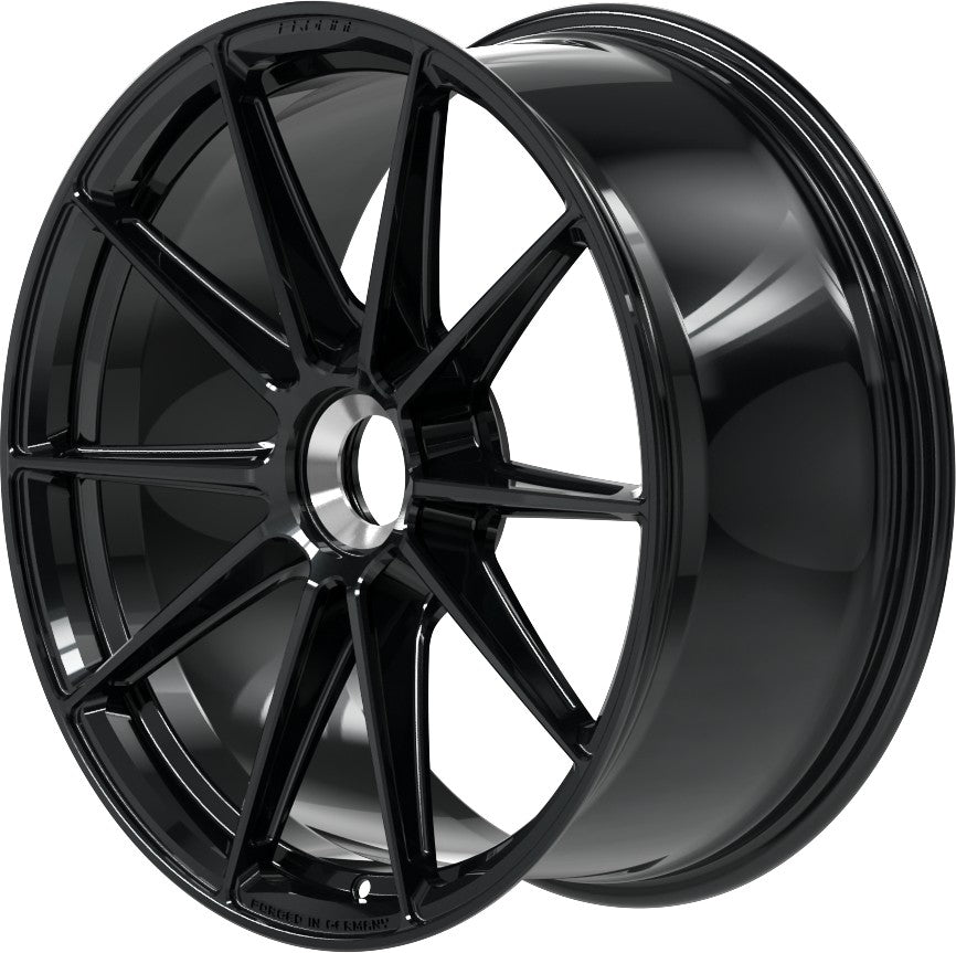 Proline PFZ forged black glossy Alufelge 9.5x20 Zoll ET46 LK 1x1 ML84 – Bild 6