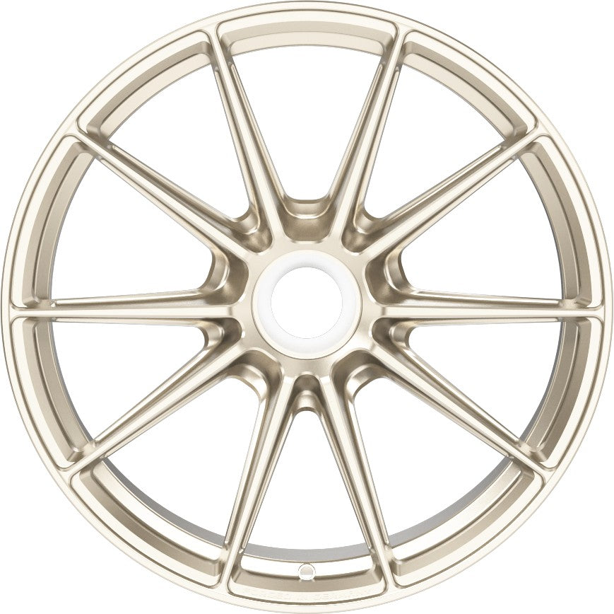 Proline PFZ forged frozen gold matt Alufelge 9.5x20 Zoll ET46 LK 1x1 ML84 – Bild 2