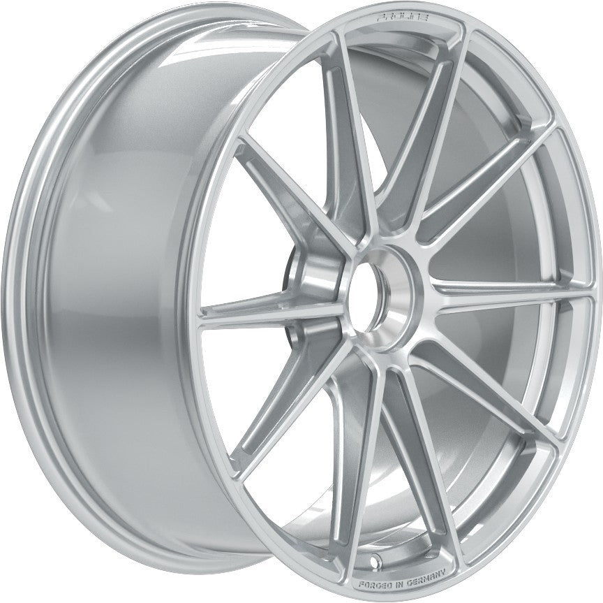 Proline PFZ forged vanadium silver Alufelge 12x21 Zoll ET45 LK 1x1 ML84 – Bild 3