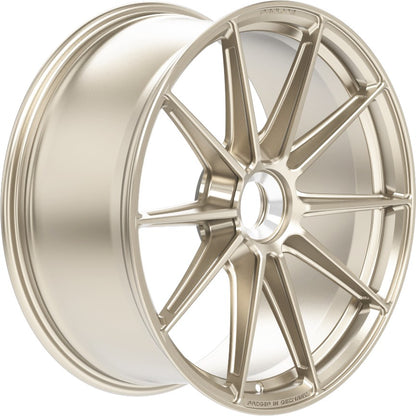 Proline PFZ forged frozen gold matt Alufelge 12x21 Zoll ET45 LK 1x1 ML84 – Bild 3