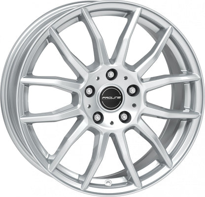Proline AX100 arctic silver Alufelge 7x17 Zoll ET32 LK 4x108 ML74.1