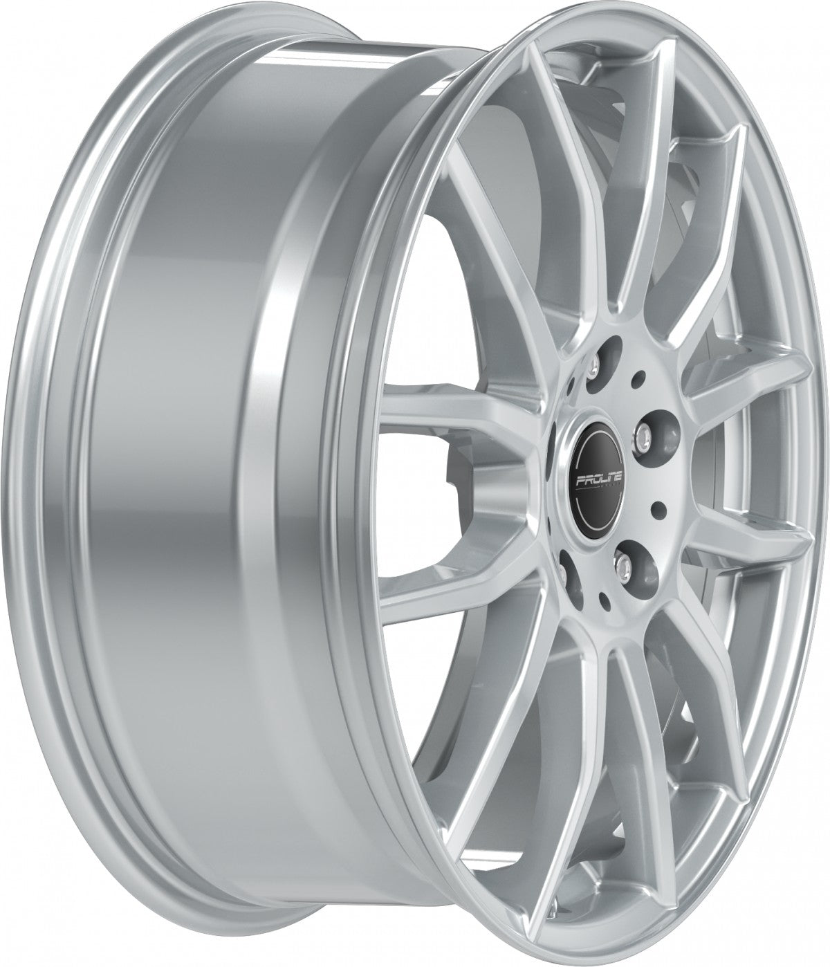 Proline AX100 arctic silver Alufelge 7x17 Zoll ET32 LK 4x108 ML74.1 – Bild 5