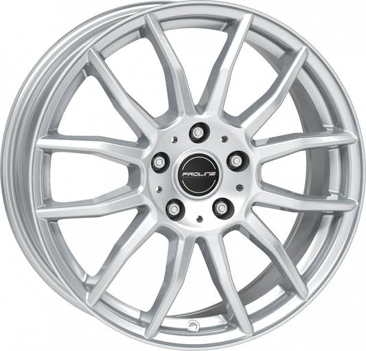 Proline AX100 arctic silver Alufelge 7x17 Zoll ET40 LK 5x100 ML63.3