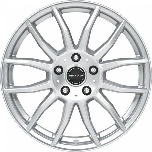 Proline AX100 arctic silver Alufelge 7x17 Zoll ET40 LK 5x100 ML63.3 – Bild 2