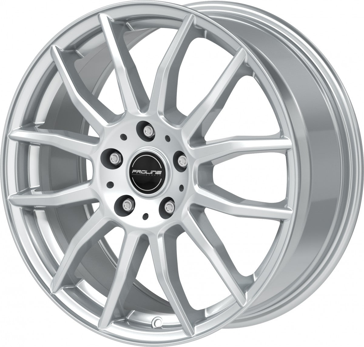 Proline AX100 arctic silver Alufelge 7x17 Zoll ET40 LK 5x100 ML63.3 – Bild 8