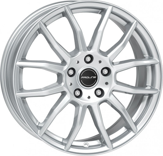 Proline AX100 arctic silver Alufelge 7x17 Zoll ET48 LK 5x112 ML66.5