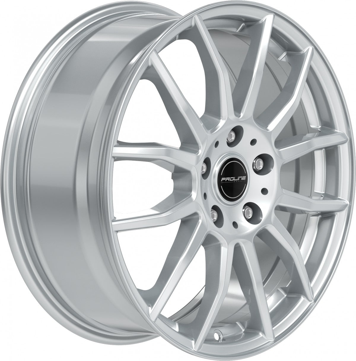 Proline AX100 arctic silver Alufelge 7x17 Zoll ET48 LK 5x112 ML66.5 – Bild 4