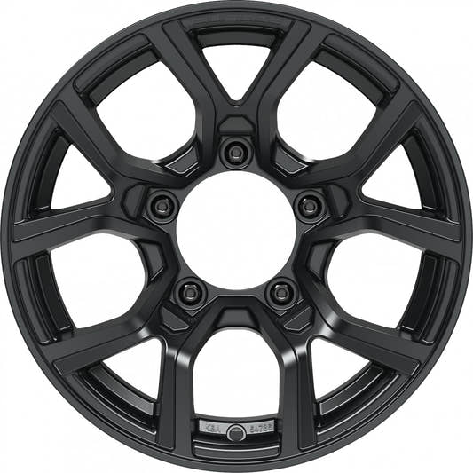 Proline PXJ black matt Alufelge 6x15 Zoll ET5 LK 5x139.7 ML108.1 – Bild 2