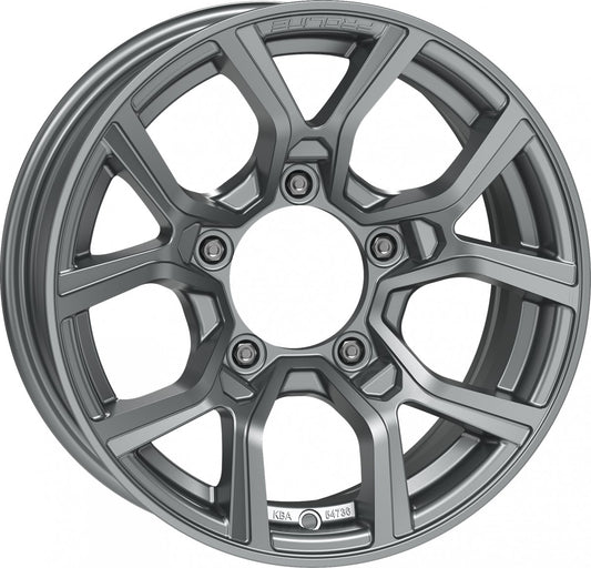 Proline PXJ matt grey Alufelge 6x15 Zoll ET5 LK 5x139.7 ML108.1