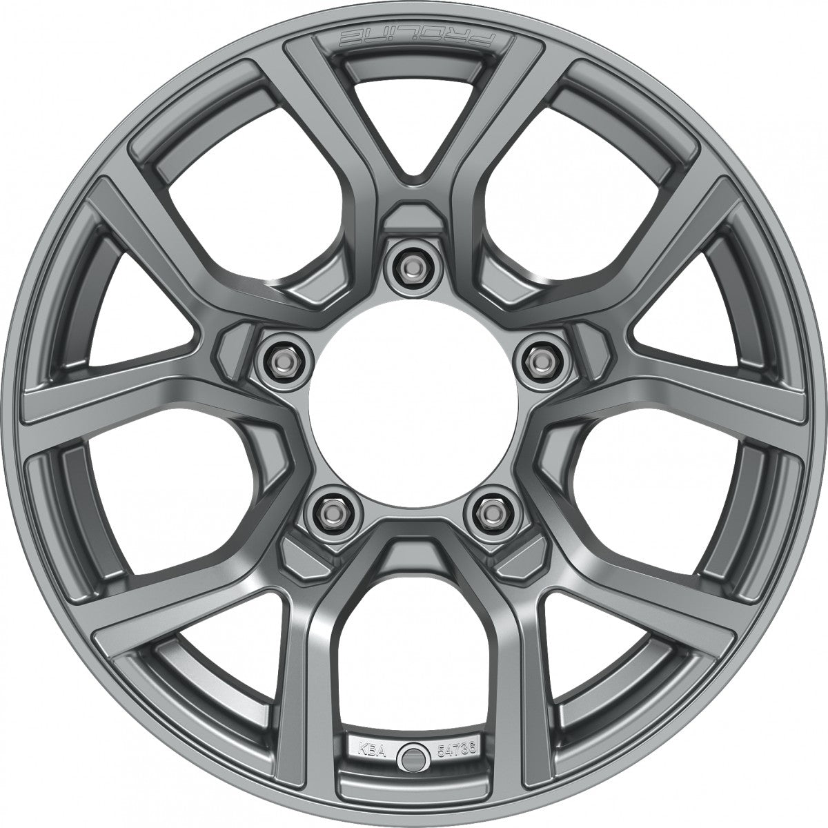 Proline PXJ matt grey Alufelge 6x15 Zoll ET5 LK 5x139.7 ML108.1 – Bild 2