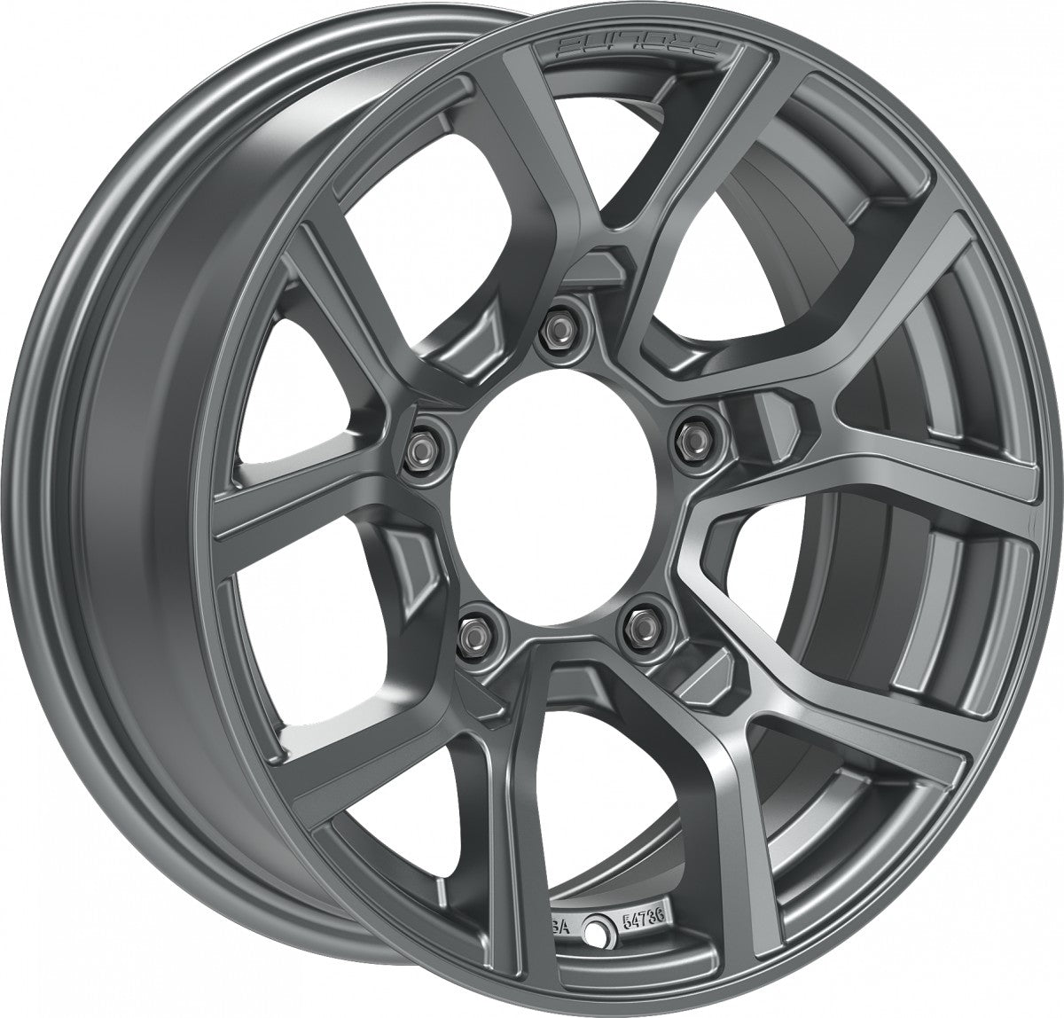 Proline PXJ matt grey Alufelge 6x15 Zoll ET5 LK 5x139.7 ML108.1 – Bild 3