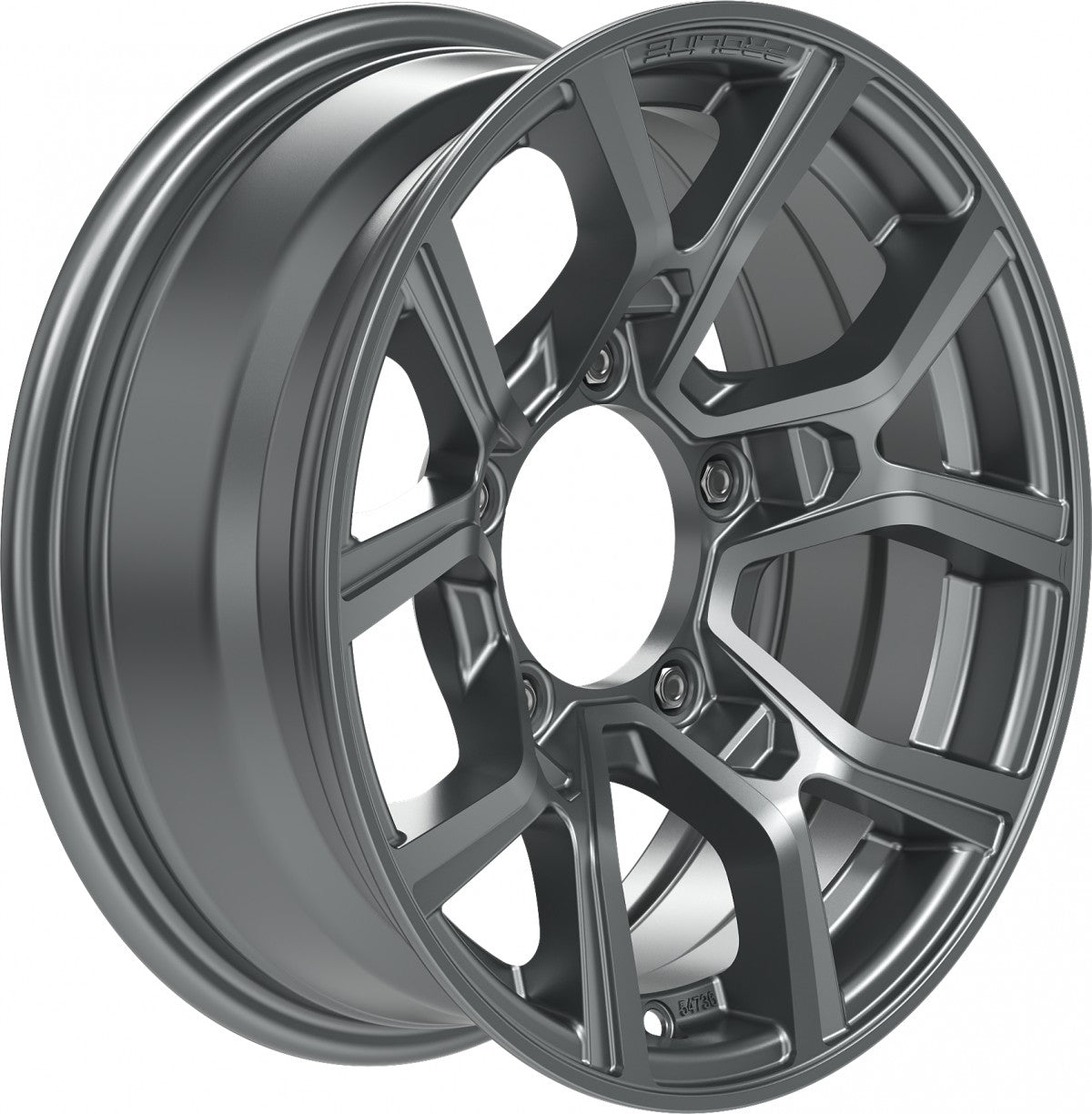Proline PXJ matt grey Alufelge 6x15 Zoll ET5 LK 5x139.7 ML108.1 – Bild 4