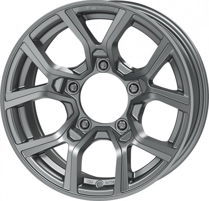 Proline PXJ matt grey Alufelge 6x15 Zoll ET5 LK 5x139.7 ML108.1 – Bild 7