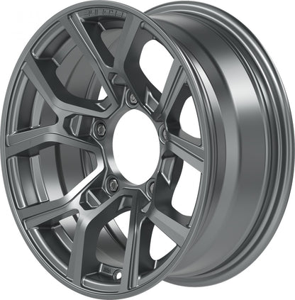 Proline PXJ matt grey Alufelge 6x15 Zoll ET5 LK 5x139.7 ML108.1 – Bild 9