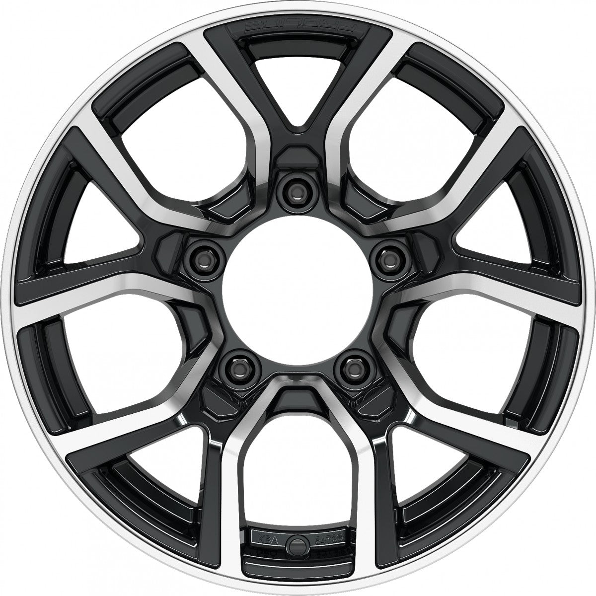 Proline PXJ black polished Alufelge 6x15 Zoll ET5 LK 5x139.7 ML108.1 – Bild 2