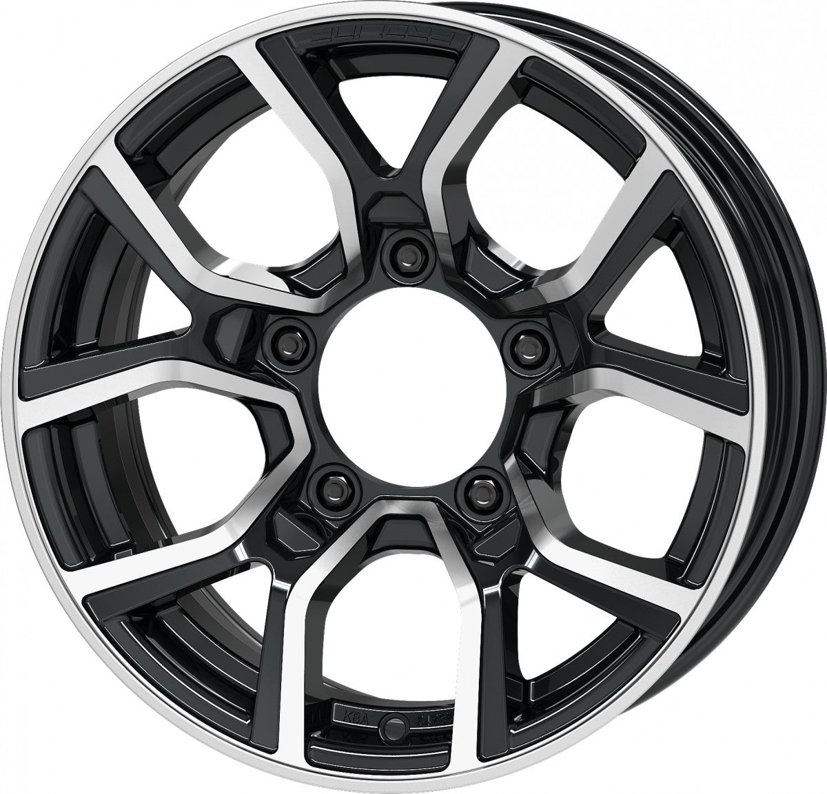 Proline PXJ black polished Alufelge 6x15 Zoll ET5 LK 5x139.7 ML108.1 – Bild 7